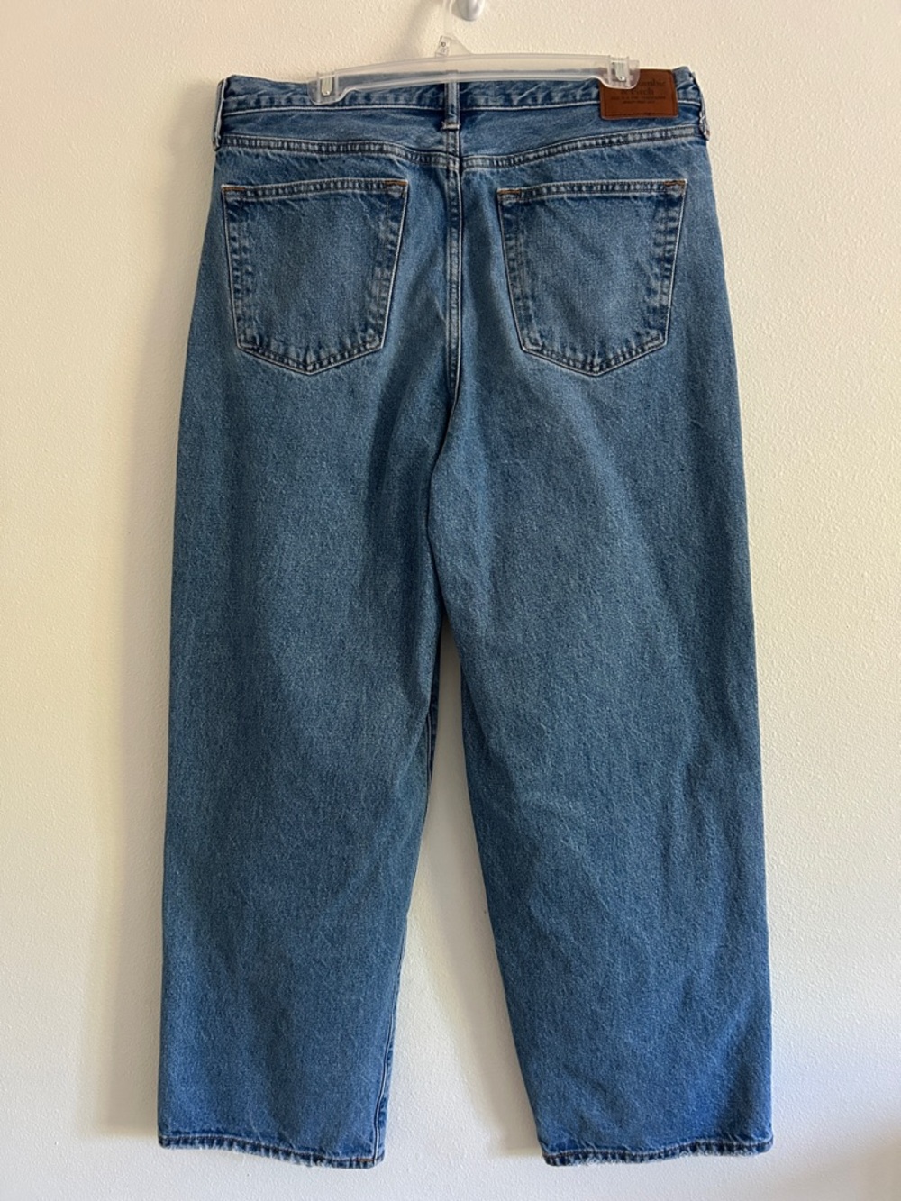 Abercrombie & fitch Jeans Authentic Rigid Denim Ultra Baggy W 34 L 32 - Picture 4 of 5